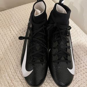 Nike Vapor Untouchable Pro 3 D Football Cleats Black AO3022-010 Men's Size 12